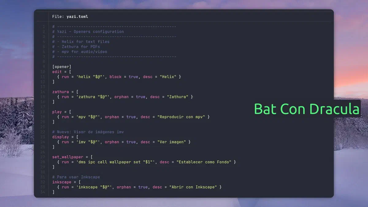 bat - Dracula Theme