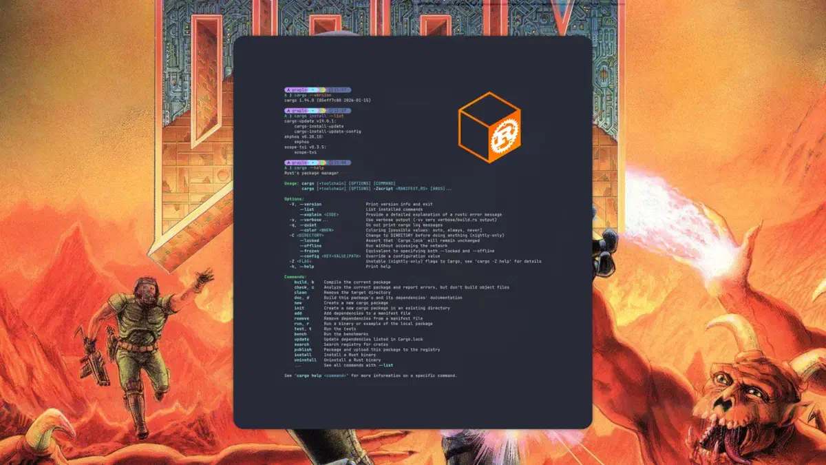 Cargo: instalar y gestionar programas escritos en Rust